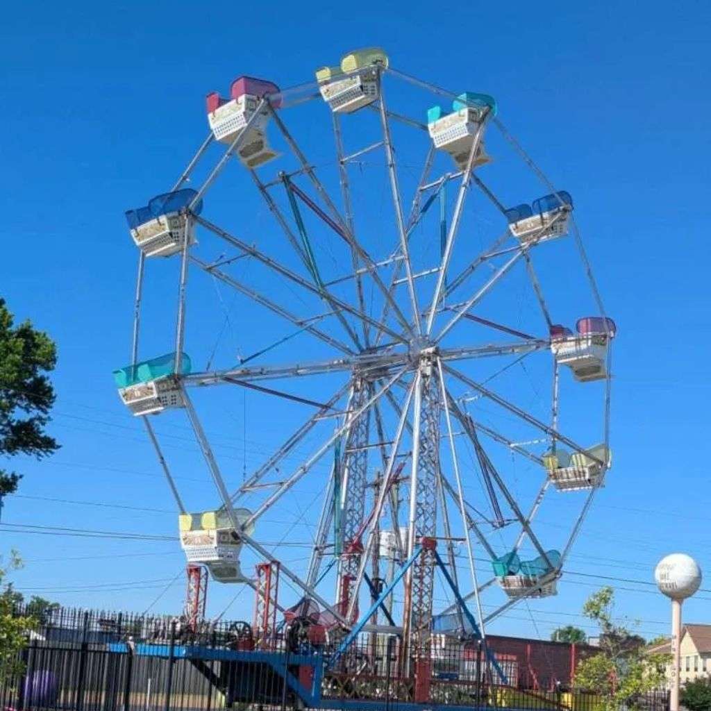 Ferris wheel at Atoka Railroad Adventure in Atoka, TN